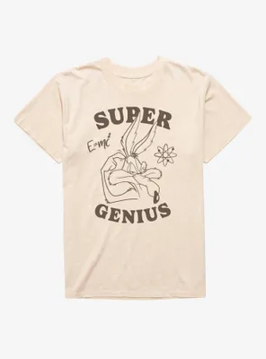 Looney Tunes Super Genius Mineral Wash T-Shirt