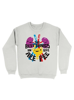 The Best Things Life Are Pee Sweatshirt