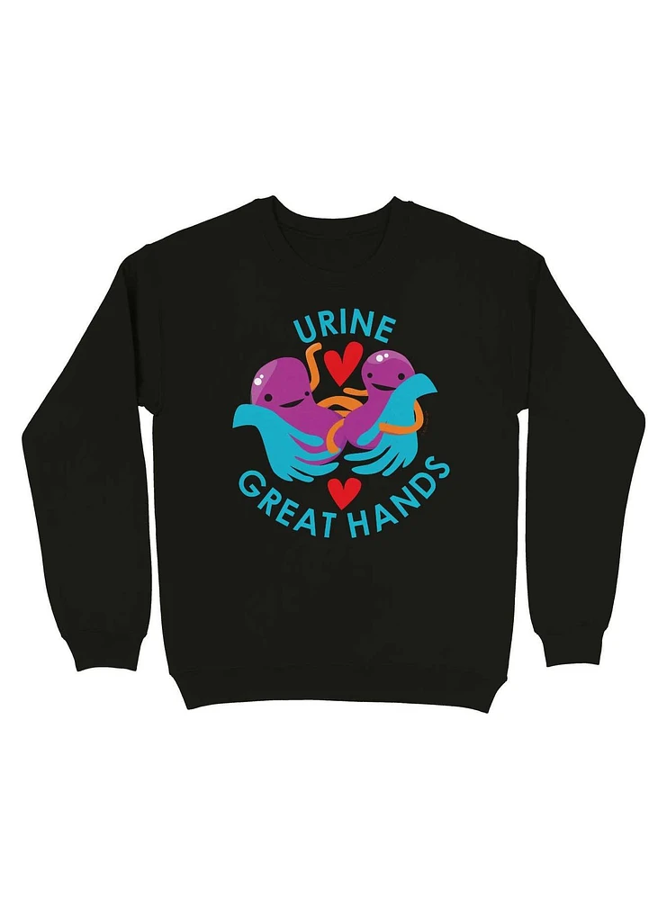 Urine Great Hands Kidney Sweatshirt