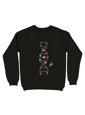 DNA Astronaut Galaxy We Are Stardust Sweatshirt