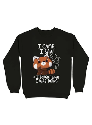 Forgetful Red Panda Sweatshirt