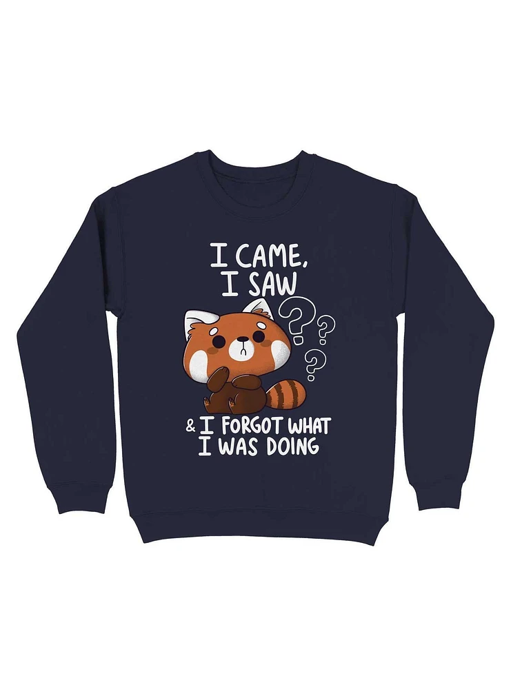 Forgetful Red Panda Sweatshirt