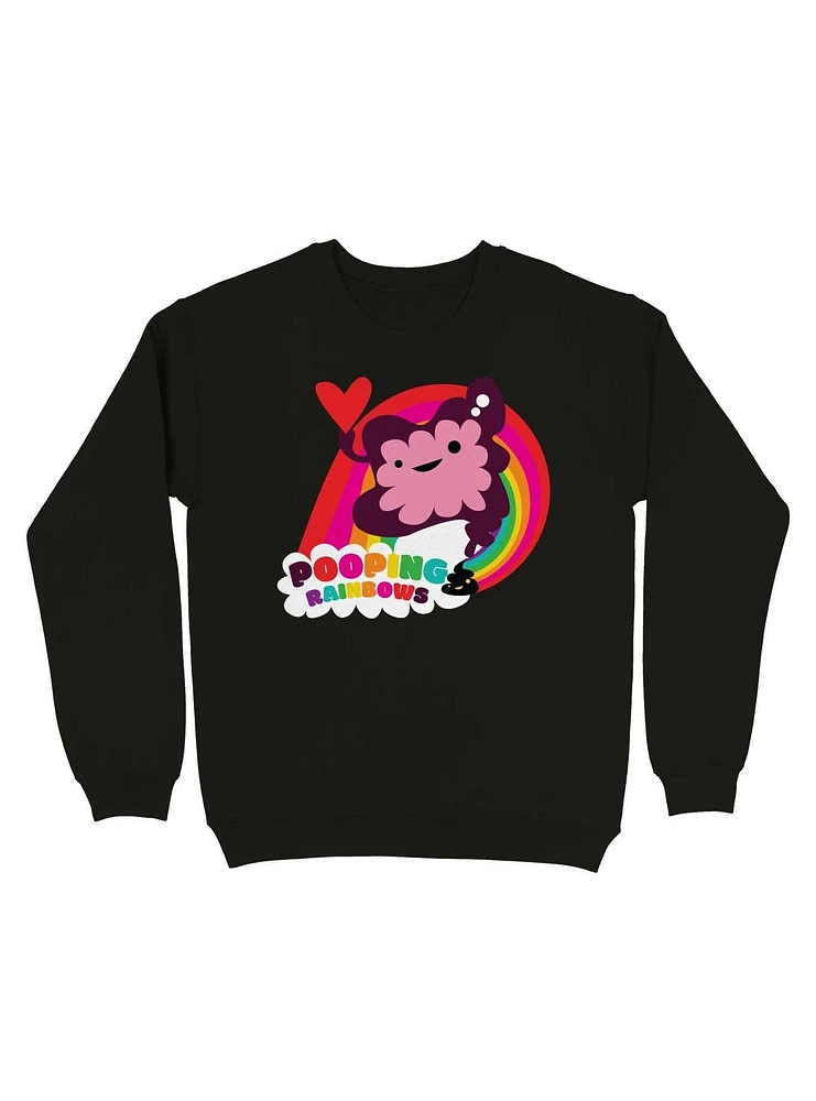 Pooping Rainbows Sweatshirt