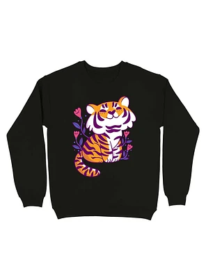 Flower Tiger Sweatshirt