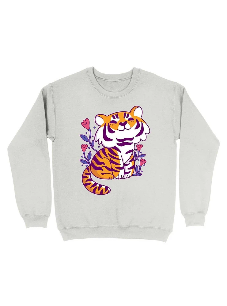 Flower Tiger Sweatshirt