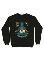 Cat Meditation Buddhism Buddha Sweatshirt