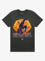 Marvel X-Men Deadpool Explosion T-Shirt