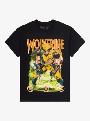 Marvel Wolverine Crouching Portrait T-Shirt