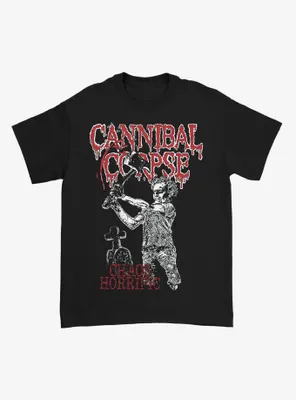 Cannibal Corpse Chaos Horrific Boyfriend Fit Girls T-Shirt