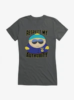 South Park Cartman Respect My Authority Girls T-Shirt