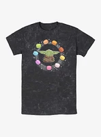 Star Wars The Mandalorian Child Macarons Mineral Wash T-Shirt