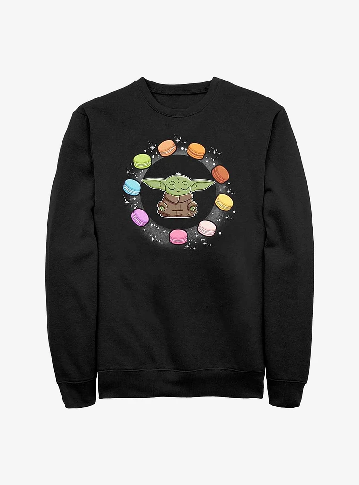 Star Wars The Mandalorian Child Macarons Sweatshirt