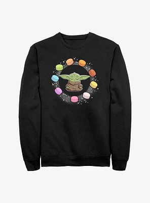 Star Wars The Mandalorian Child Macarons Sweatshirt
