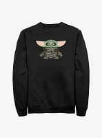 Star Wars The Mandalorian Skeleton Grogu Sweatshirt