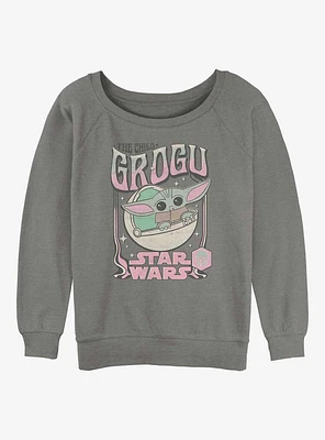 Star Wars The Mandalorian This Is Way Grogu Girls Slouchy Sweatshirt