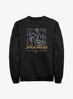 Star Wars The Mandalorian Retro Sweatshirt