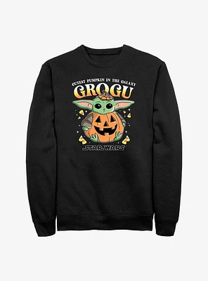 Star Wars The Mandalorian Pumpkin Grogu Sweatshirt