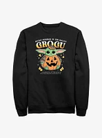 Star Wars The Mandalorian Pumpkin Grogu Sweatshirt