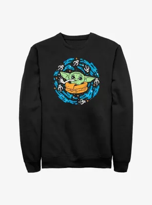 Star Wars The Mandalorian Frogs On My Mind Sweatshirt
