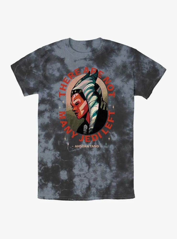 Star Wars The Mandalorian Ahsoka Tano Not Many Jedi Left Tie-Dye T-Shirt