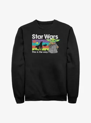 Star Wars The Mandalorian Goin My Way Sweatshirt