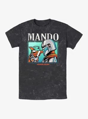 Star Wars The Mandalorian Found You Mineral Wash T-Shirt