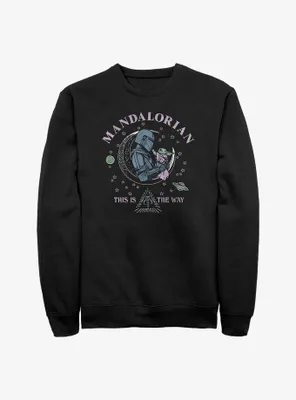 Star Wars The Mandalorian Cosmic Mando Sweatshirt