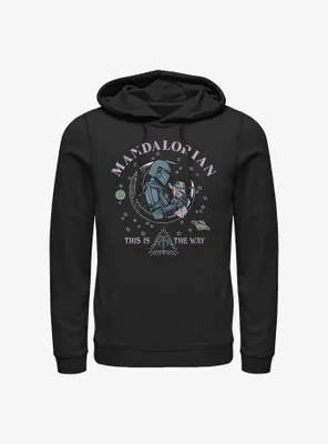 Star Wars The Mandalorian Cosmic Mando Hoodie