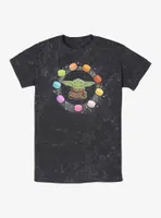 Star Wars The Mandalorian Child Macarons Mineral Wash T-Shirt