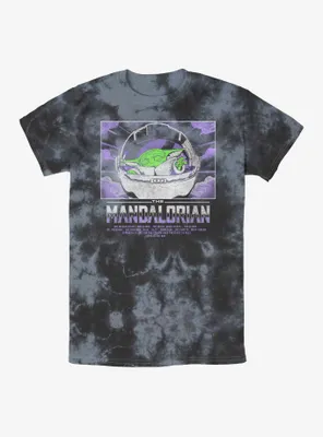 Star Wars The Mandalorian Child Light Tie-Dye T-Shirt