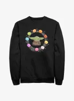 Star Wars The Mandalorian Child Macarons Sweatshirt