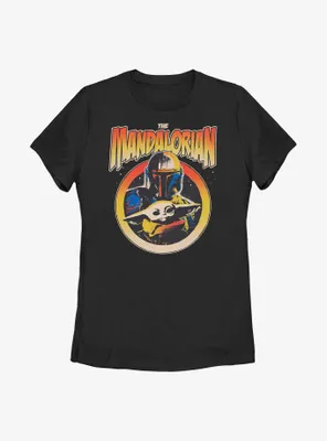 Star Wars The Mandalorian Mando N Child Womens T-Shirt
