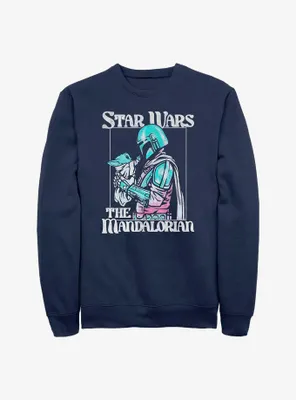 Star Wars The Mandalorian Soft Pop Mando Sweatshirt