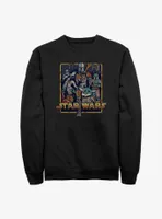 Star Wars The Mandalorian Retro Sweatshirt