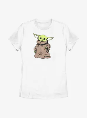 Star Wars The Mandalorian Grogu Force Womens T-Shirt