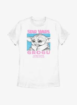 Star Wars The Mandalorian Pop Grogu Womens T-Shirt