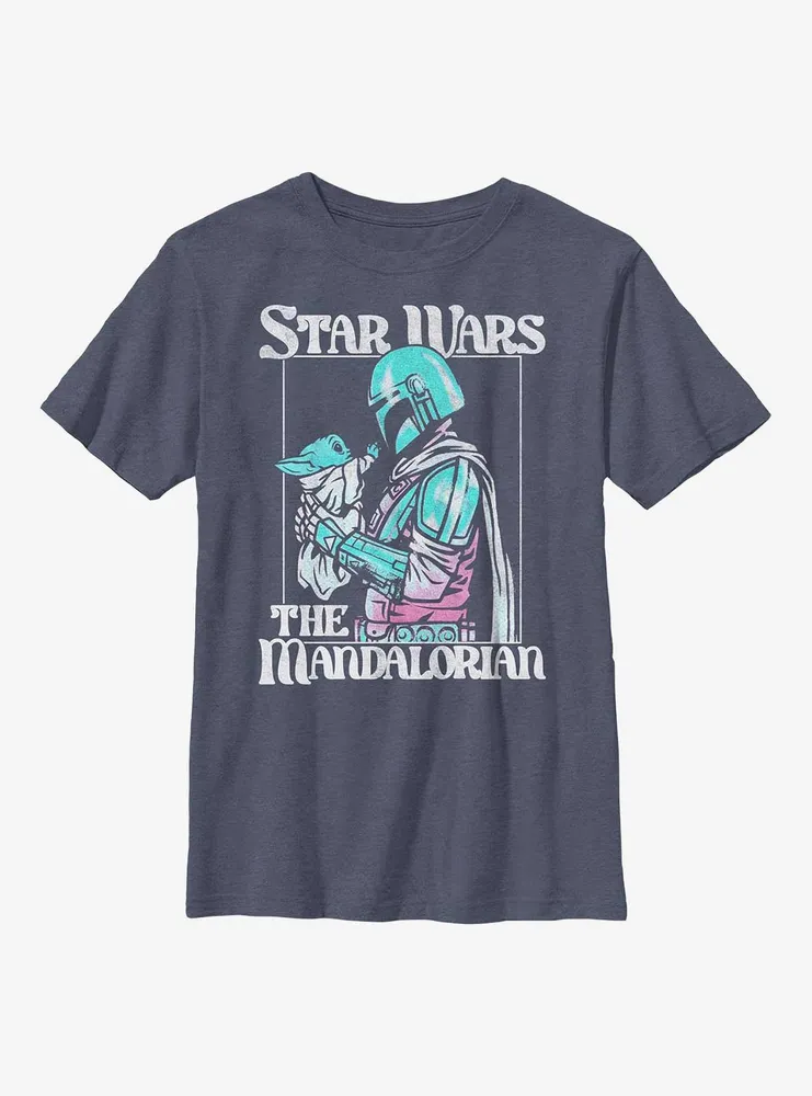Star Wars The Mandalorian Soft Pop Mando Youth T-Shirt