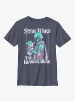 Star Wars The Mandalorian Soft Pop Mando Youth T-Shirt