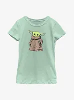 Star Wars The Mandalorian Grogu Force Youth Girls T-Shirt