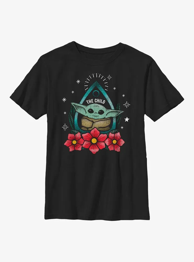 Star Wars The Mandalorian Child Planchette Youth T-Shirt