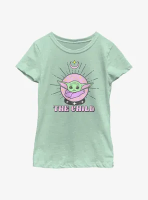Star Wars The Mandalorian Child Orb Youth Girls T-Shirt
