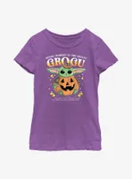 Star Wars The Mandalorian Pumpkin Grogu Youth Girls T-Shirt