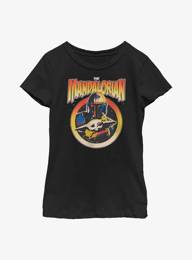 Star Wars The Mandalorian Mando N Child Youth Girls T-Shirt