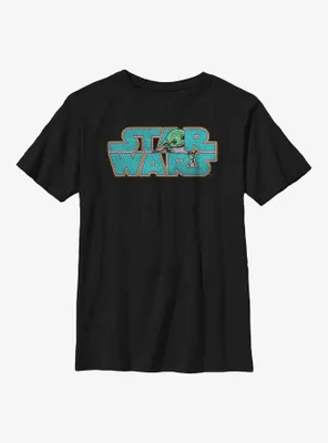 Star Wars The Mandalorian Logo Child Youth T-Shirt