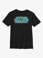 Star Wars The Mandalorian Logo Child Youth T-Shirt
