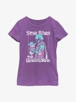 Star Wars The Mandalorian Soft Pop Mando Youth Girls T-Shirt