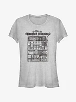 Disney Haunted Mansion Blueprint Girls T-Shirt