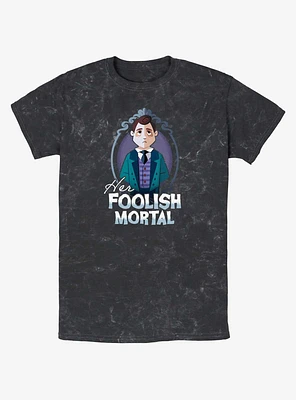 Disney Haunted Mansion Her Foolish Mortal Mineral Wash T-Shirt