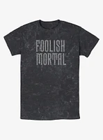 Disney Haunted Mansion Foolish Mortal Mineral Wash T-Shirt