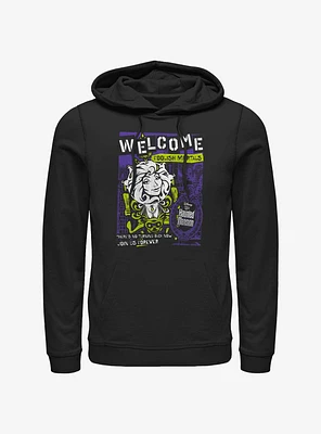 Disney Haunted Mansion Leota Toombs Welcome Poster Hoodie